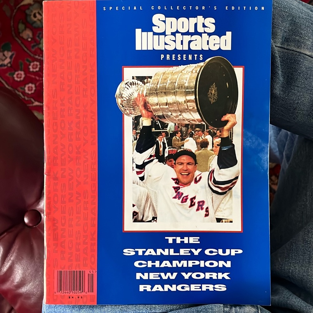 NYR Sports Illustrated The Stanley Cup Champion New York Rangers
